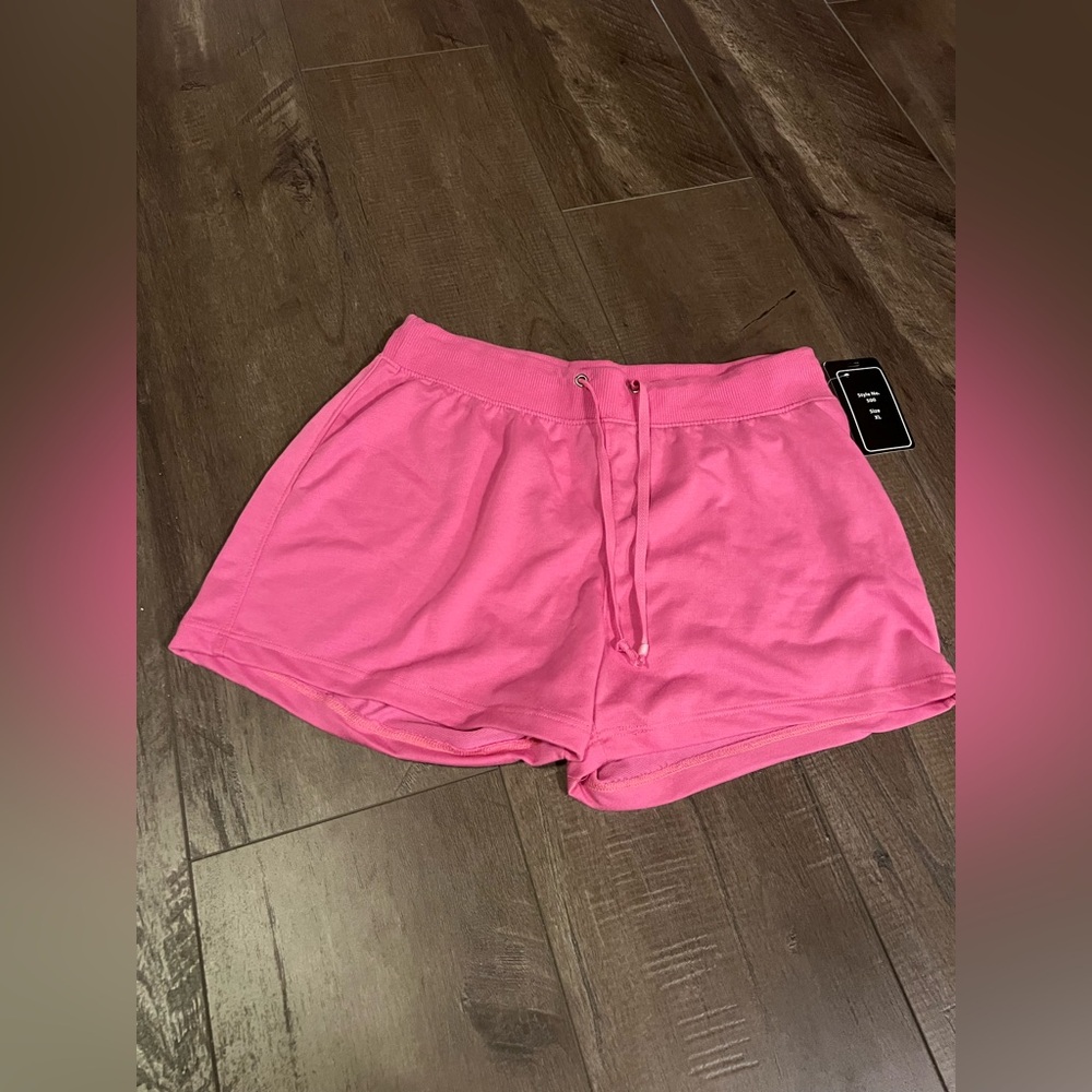 Vibrant Pink Athletic Shorts for Women